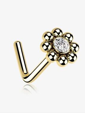 L-Shaped Nose Ring